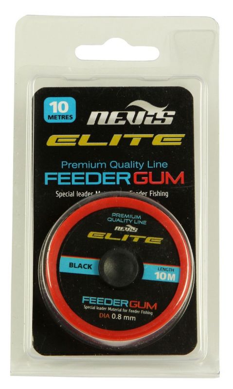 Elit Black Feeder gumi 0.80mm 10m 7,5kg (3302-080) FEEDER GUMI