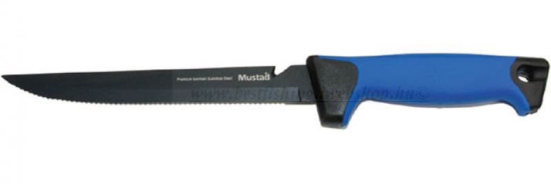 MT001 / Mustad 10cm Csalivágó kés Teflon Coating