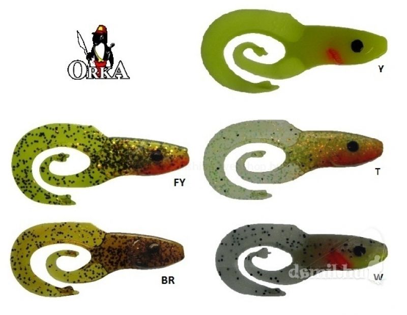 ORKA DOUBLE TAIL 12cm-es