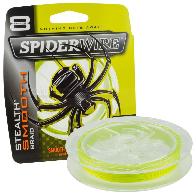 SPIDERWIRE STEALTH MOOTH 8 YELLOW 0,12MM 300M sapka
