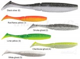 Gumihal Rapture POWER SHAD DUAL 5cm, szín: Red flame yellow