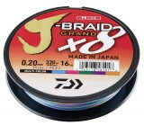 DAIWA J-BRAID GRAND X8 0,18MM-150M MULTI COLOR
