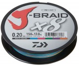 DAIWA J-BRAID X8 0,20MM-150M MULTI COLOR
