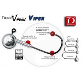 JIGHEAD  DRAGON V-POINT VIPER MÉRET: 4/0-15G