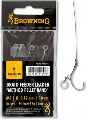 BROWNING BRAID LEADER FEEDER HOROG 6 0,12MM-FEEDER HOROG FEEDER HOROG